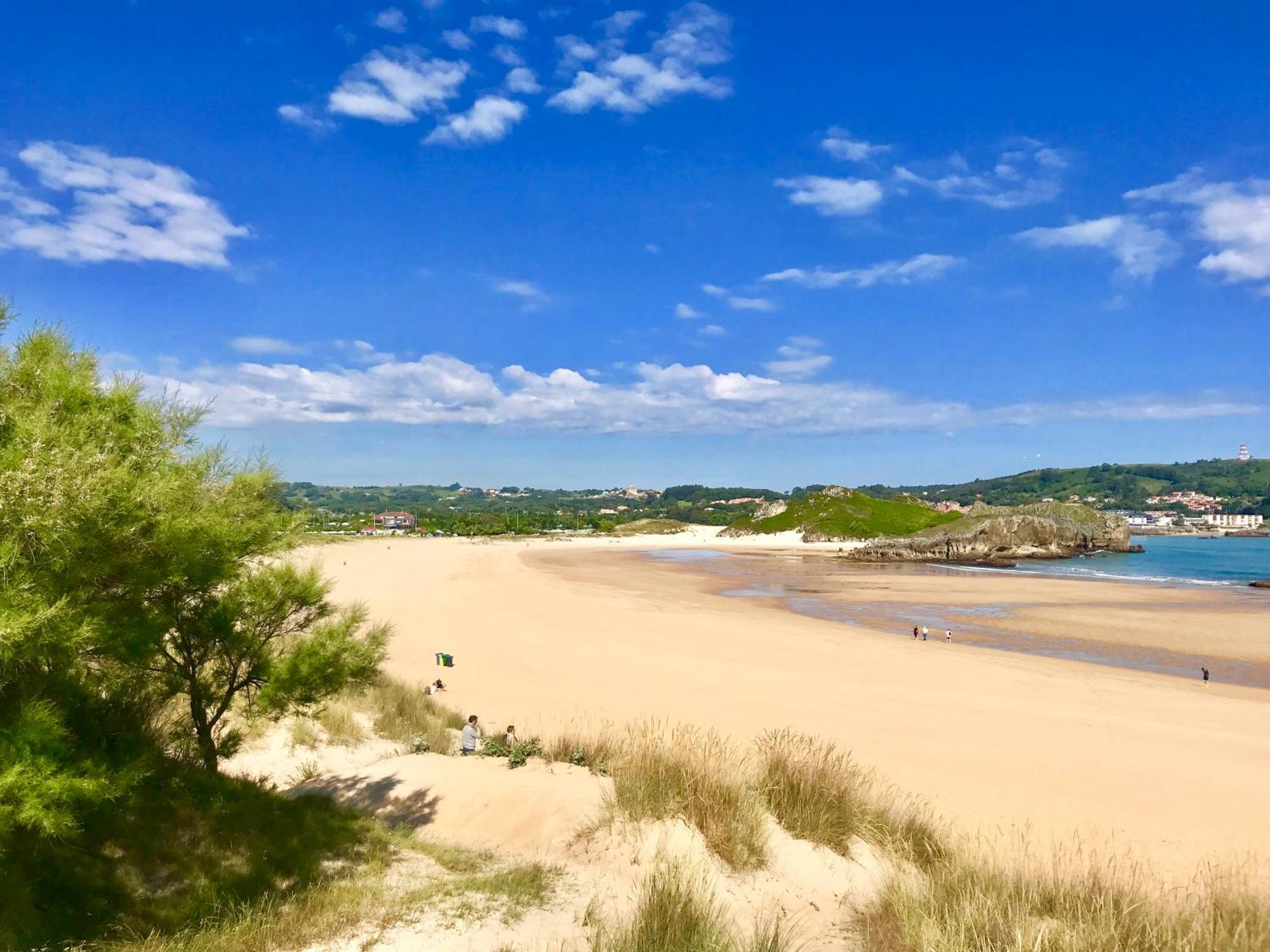 Apartamento Plaza De La Villa Playa Trengandin Noja Buitenkant foto