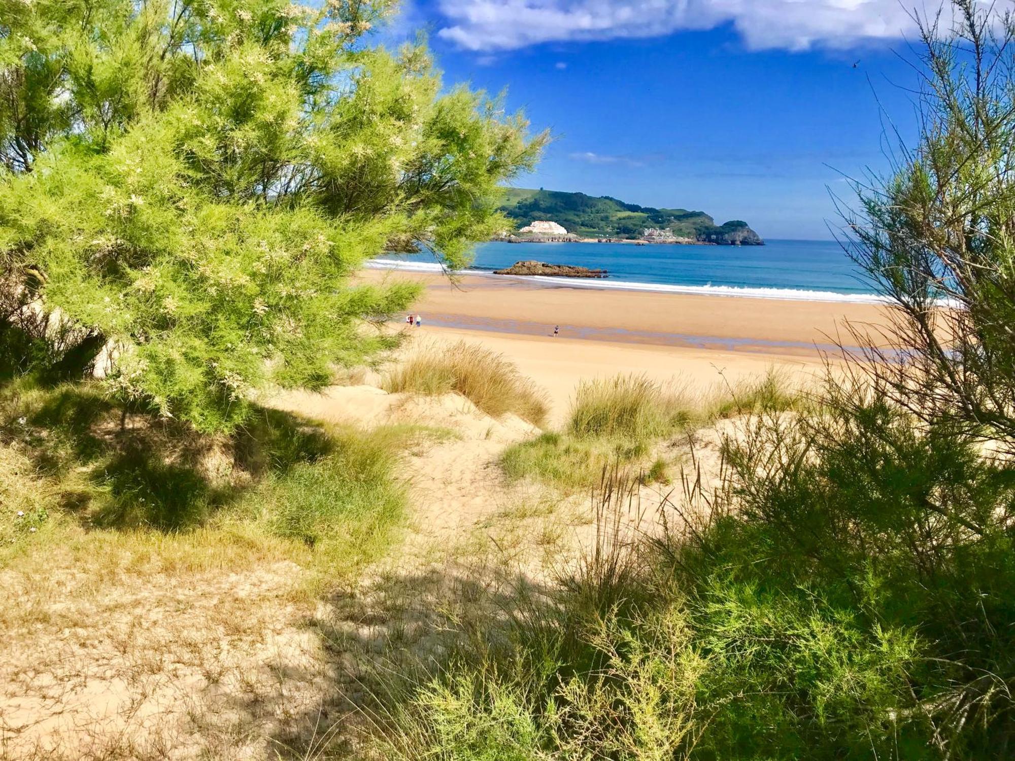 Apartamento Plaza De La Villa Playa Trengandin Noja Buitenkant foto