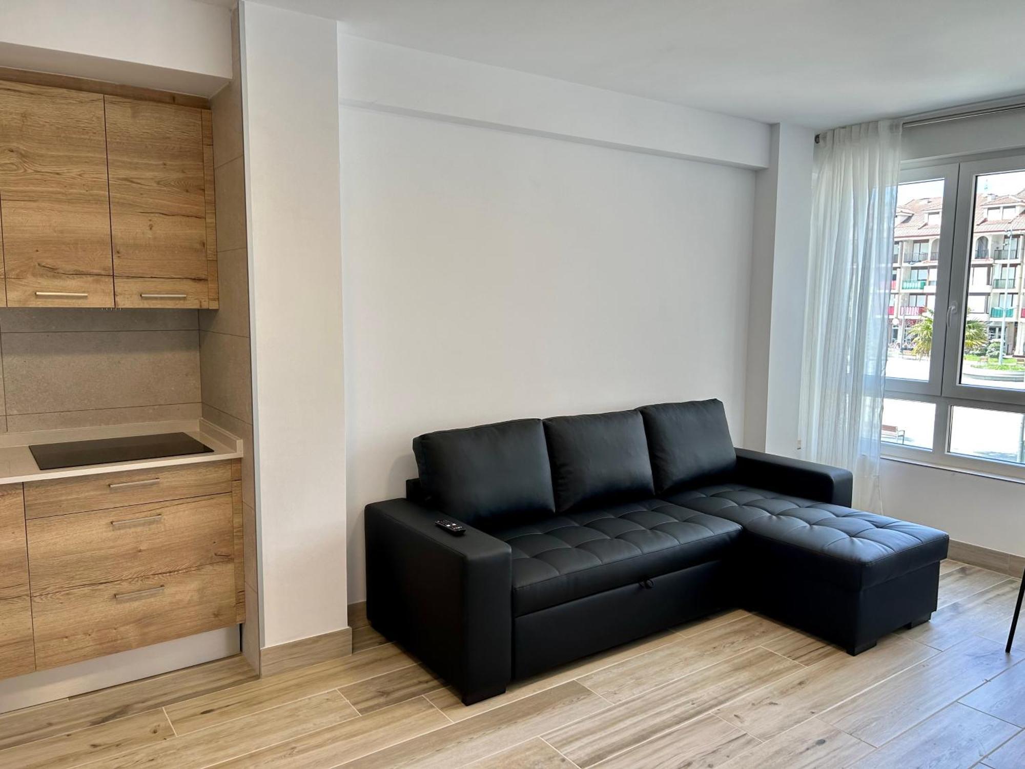 Apartamento Plaza De La Villa Playa Trengandin Noja Buitenkant foto