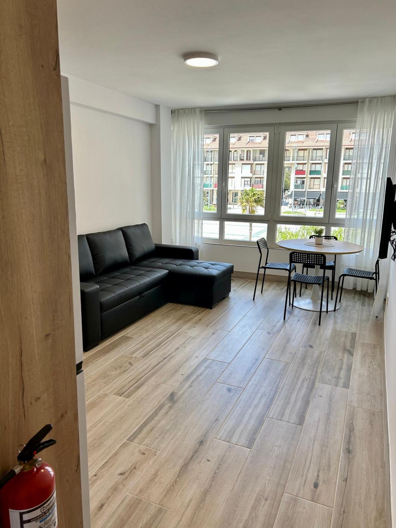 Apartamento Plaza De La Villa Playa Trengandin Noja Buitenkant foto